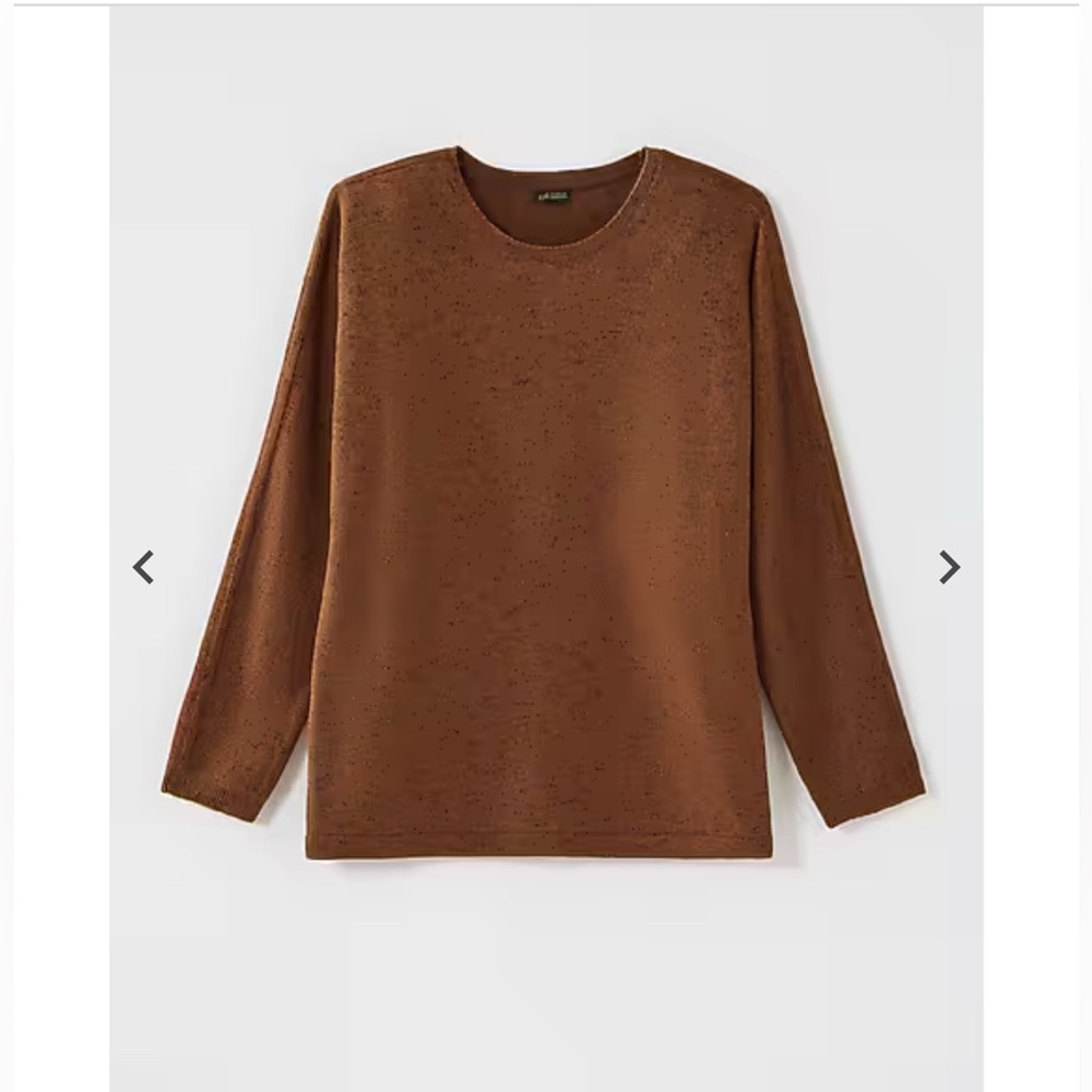 Jjill Wearever Dolman Sleeve Sweater in Saddle Multi| Size: L - Picture 2 of 4